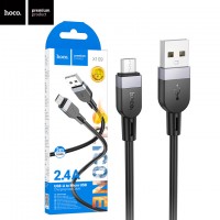 USB Кабель Hoco X109 USB - micro USB 3М черный