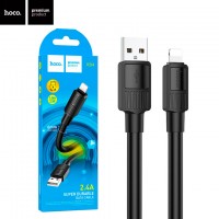 USB Кабель Hoco X84 PD Type-C - Lightning 1М черный