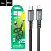USB Кабель Hoco X85 Type-C - Lightning 1М черный