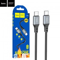 USB Кабель Hoco X86 Type-C - Type-C 60W 1М черный