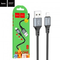 USB Кабель Hoco X86 USB - Lightning 1М черный