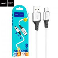 USB Кабель Hoco X86 USB - Type-C 1М белый