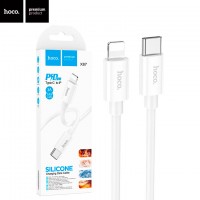 USB Кабель Hoco X87 Type-C - Lightning 1М белый