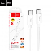 USB Кабель Hoco X87 Type-C - Type-C 60W 1М белый
