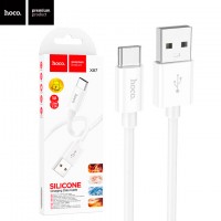 USB Кабель Hoco X87 USB - Type-C белый
