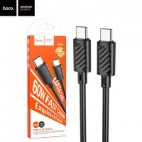 USB Кабель Hoco X88 Type-C - Type-C 60W 1М черный