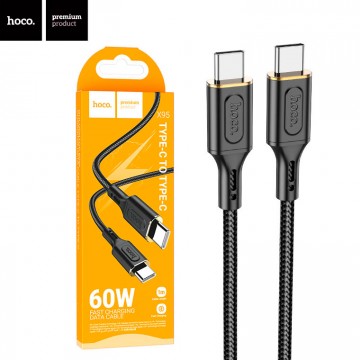 USB Кабель Hoco X95 Type-C - Type-C 60W черный в Одессе