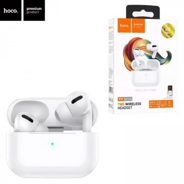 Bluetooth наушники с микрофоном Hoco DES08 белые в Одессе