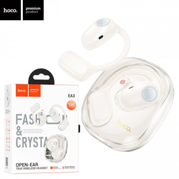 Bluetooth наушники с микрофоном Hoco EA3 белые в Одессе