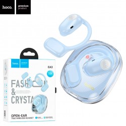 Bluetooth наушники с микрофоном Hoco EA3 голубые