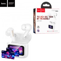 Bluetooth наушники с микрофоном Hoco EQ14 белые