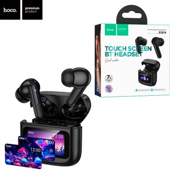 Bluetooth наушники с микрофоном Hoco EQ14 черные в Одессе