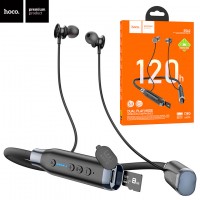 Bluetooth наушники с микрофоном Hoco ES62 Sports черные
