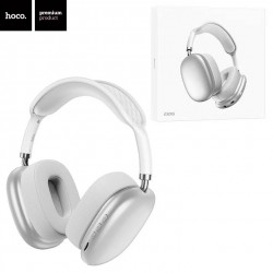 Bluetooth наушники с микрофоном Hoco ESD15 серебристые