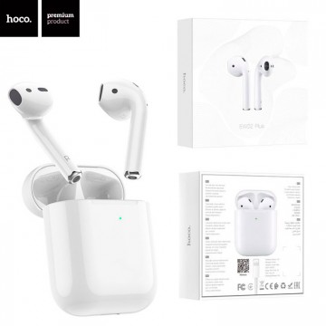 Bluetooth наушники с микрофоном Hoco EW02 Plus белые в Одессе