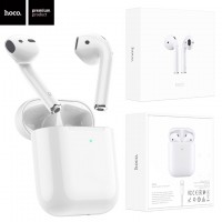 Bluetooth наушники с микрофоном Hoco EW25 белые