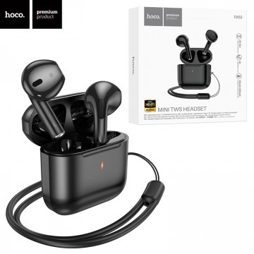Bluetooth наушники с микрофоном Hoco EW53 черные в Одессе