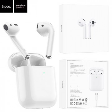 Bluetooth наушники с микрофоном Hoco EW74 белые в Одессе