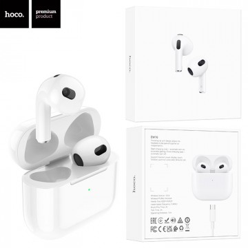 Bluetooth наушники с микрофоном Hoco EW76 белые в Одессе