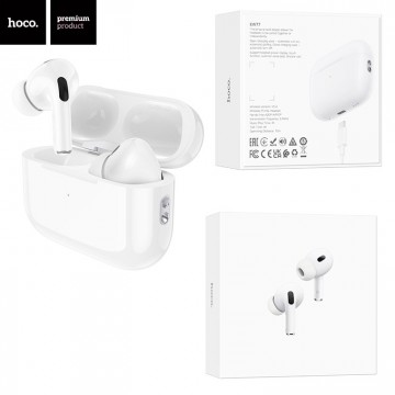 Bluetooth наушники с микрофоном Hoco EW77 белые в Одессе