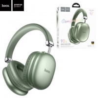 Bluetooth наушники с микрофоном Hoco W35 Max зеленые