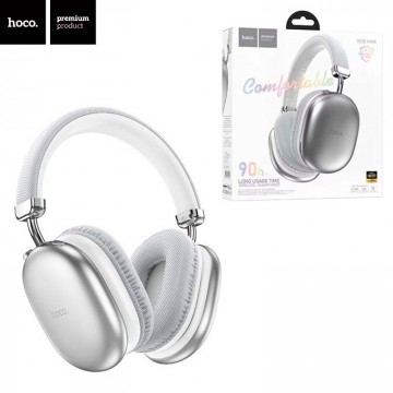 Bluetooth наушники с микрофоном Hoco W35 Max серебристые в Одессе