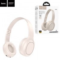 Bluetooth наушники с микрофоном Hoco W46 белые