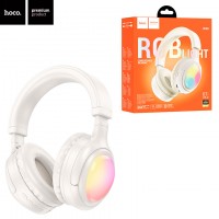 Bluetooth наушники с микрофоном Hoco W48 белые