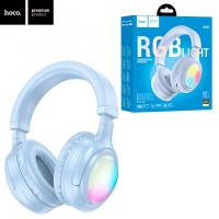 Bluetooth наушники с микрофоном Hoco W48 синие