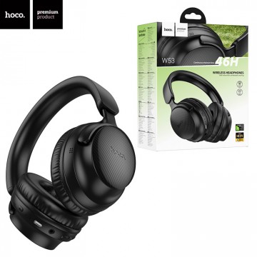Bluetooth наушники с микрофоном Hoco W53 черные в Одессе
