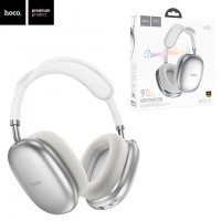 Bluetooth наушники с микрофоном Hoco W55 серебристые