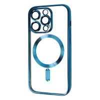 Чехол FIBRA Chrome MagSafe case Apple iPhone 16 синий Чехол FIBRA Chrome MagSafe case Apple iPhone 16 синий
