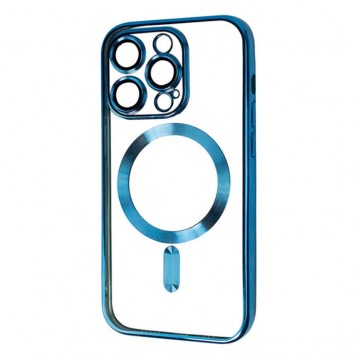 Чехол FIBRA Chrome MagSafe case Apple iPhone 16 синий в Одессе Чехол FIBRA Chrome MagSafe case Apple iPhone 16 синий в Одессе