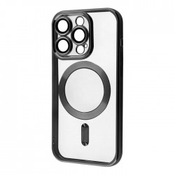 Чехол FIBRA Chrome MagSafe case Apple iPhone 16 черный