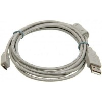 USB - Micro USB шнур 1.5m с фильтром белый