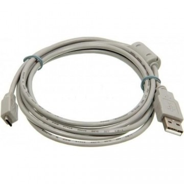 USB - Micro USB шнур 1.5m с фильтром белый в Одессе