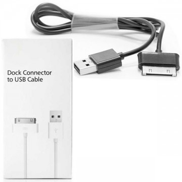 USB кабель iPhone 4S 1m черный без упаковки в Одессе