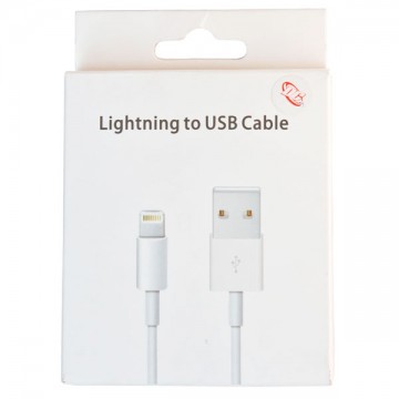 USB - Lightning шнур для iPhone 5S 1m белый в коробке в Одессе