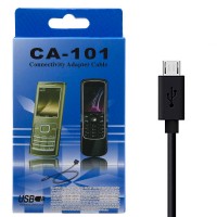 USB - Micro USB шнур Nokia CA-101 1m черный