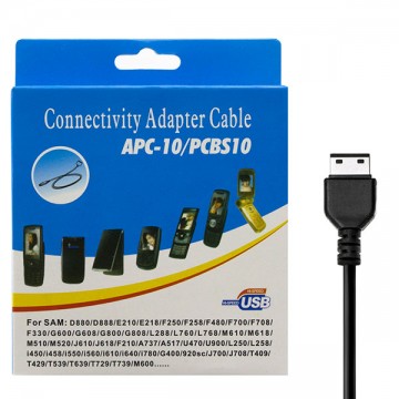 USB шнур Samsung Duos D880, E1202 APC-10 PCBS10 1m  в Одессе