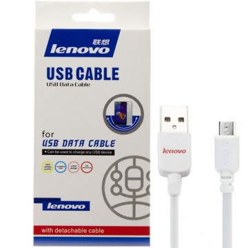 USB - Micro USB шнур Lenovo 1m белый в Одессе