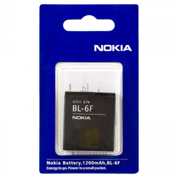 Аккумулятор Nokia BL-6F 1200 mAh N95, N78, N79 AAA класс блистер в Одессе