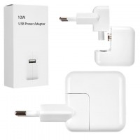 Сетевое зарядное устройство iPad 1USB 2A 10W в уп. white