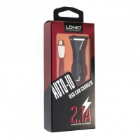 Автомобильное зарядное устройство LDNIO DL-219 2USB 2.1A micro-USB black