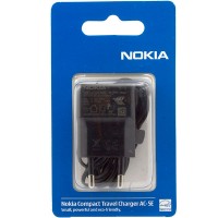 Сетевое зарядное устройство Nokia AC-5E N95 slim ориг блистер 