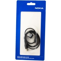 USB - Micro USB шнур Nokia CA-101 оригинал в блистере 1m черный