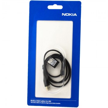 USB - Micro USB шнур Nokia CA-101 оригинал в блистере 1m черный в Одессе