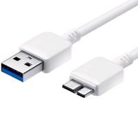 USB 3.0 шнур для Note 3/Galaxy S5 1m белый