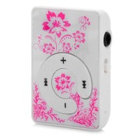 MP3 плеер с розовым узором