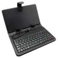 Чехол-клавиатура 7 дюймов Micro USB черная
